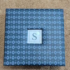 Hallmark Blue and White Stationery Box